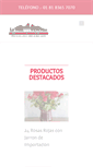 Mobile Screenshot of florerialasilla.com