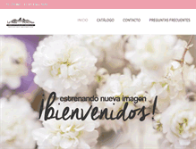 Tablet Screenshot of florerialasilla.com